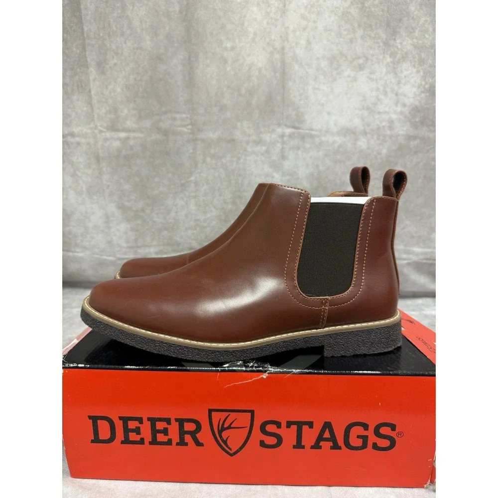 Deer Stags Rockland Redwood/Brown Men's Boot size 13 New in Box